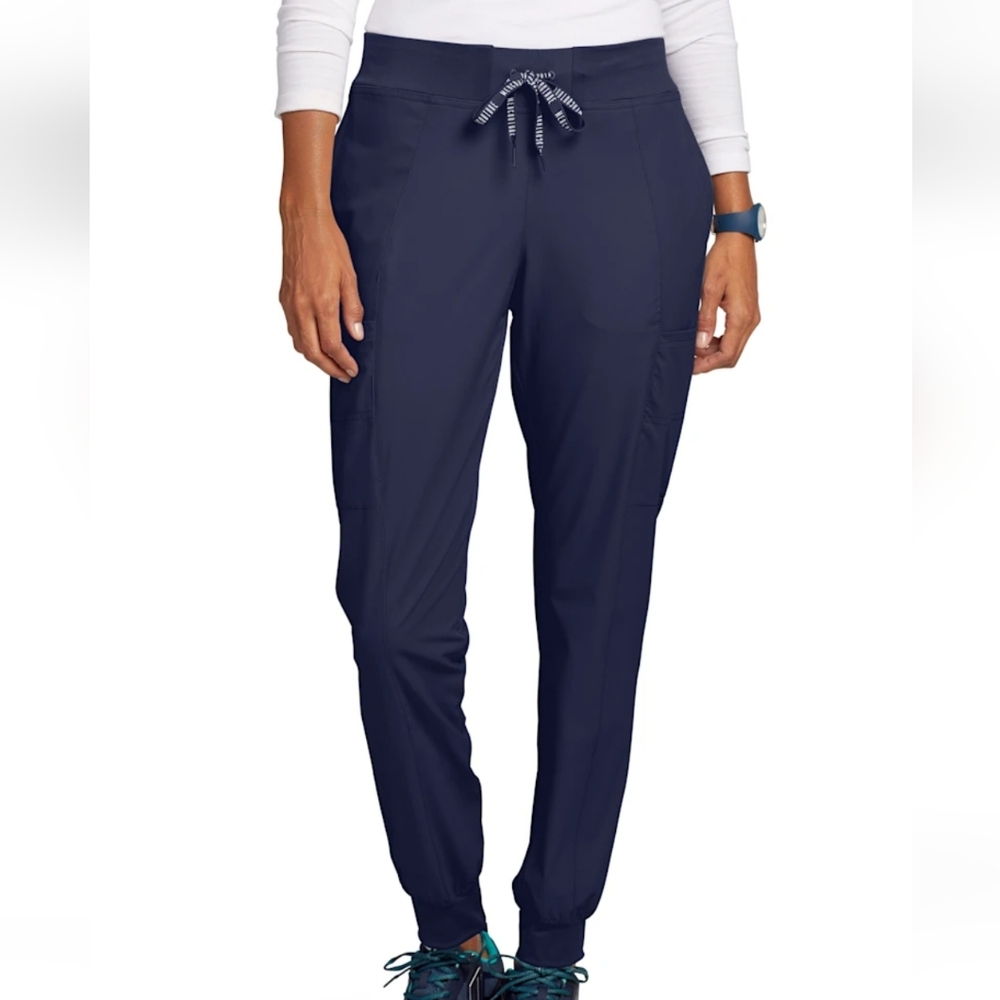 Large Navy Blue Scrub Pants